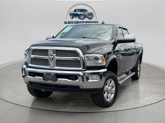 Black 2017 RAM 3500 Pickup Truck Four-Wheel Drive Automatic