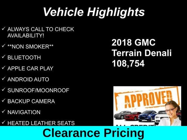 GMC Terrain Denali AWD 2018