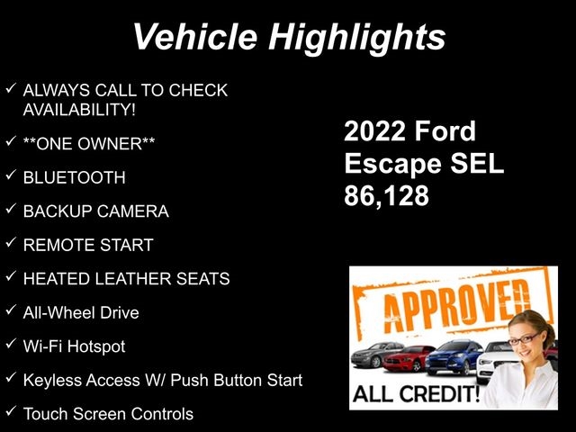 Ford Escape SEL AWD 2022