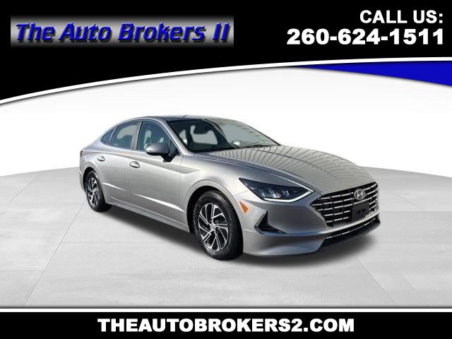 2021 Hyundai Sonata Hybrid Blue