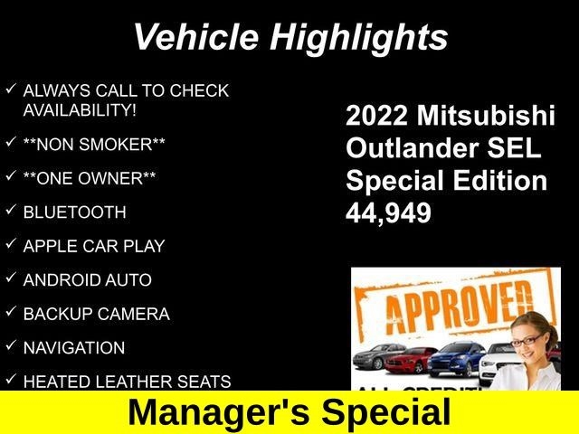 Mitsubishi Outlander SEL 4WD 2022