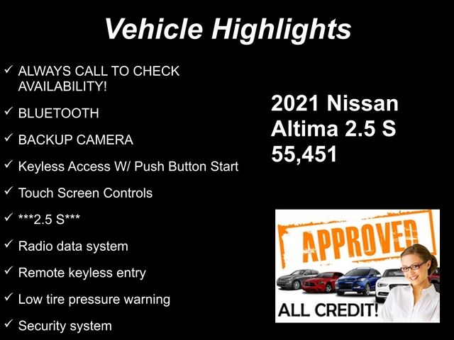 Nissan Altima 2.5 S 2021