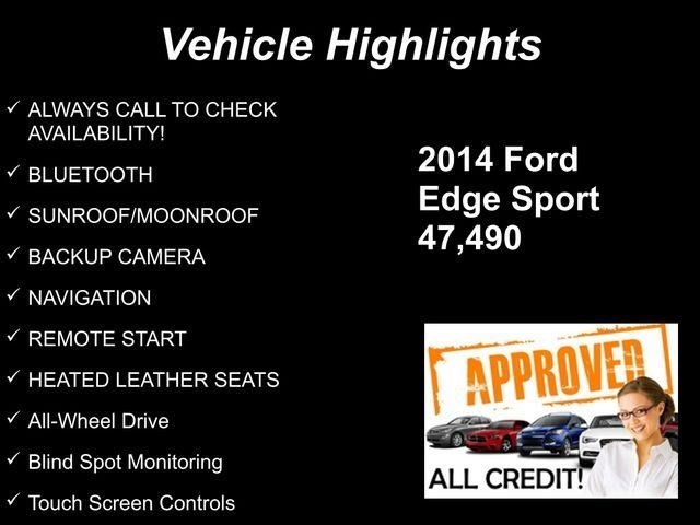 Ford Edge Sport AWD 2014
