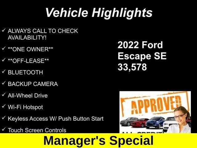 Ford Escape SE AWD 2022