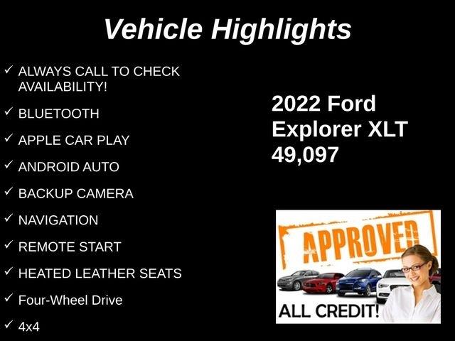 Ford Explorer XLT 4WD 2022