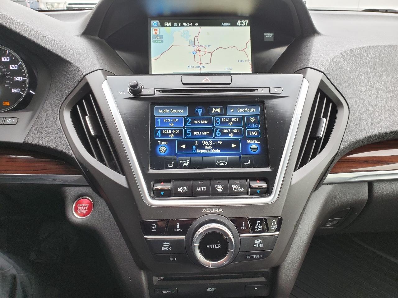 Acura MDX SH-AWD 4dr w/Advance/Entertainment 2016