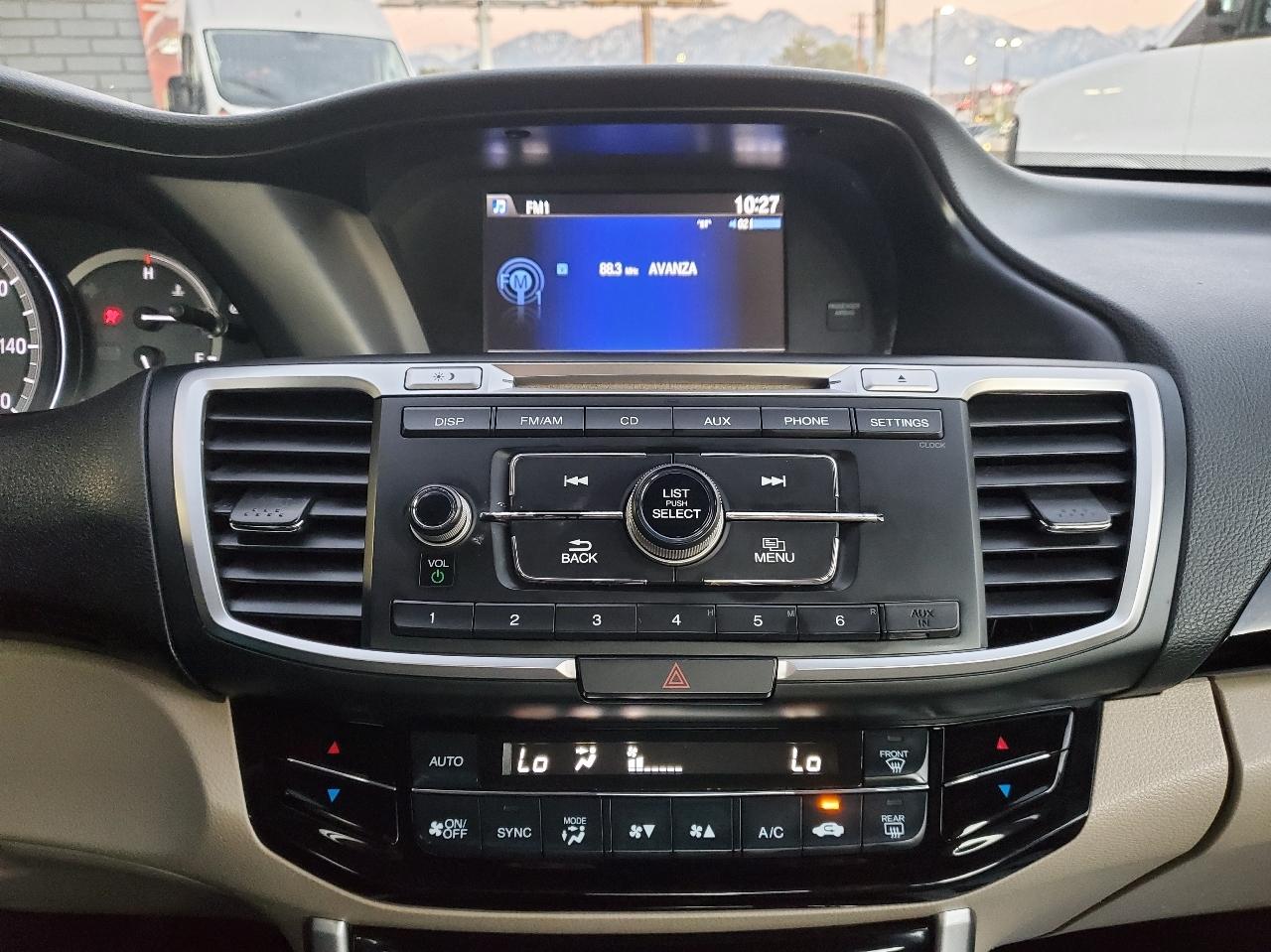 Honda Accord Sedan 4dr I4 CVT LX 2016