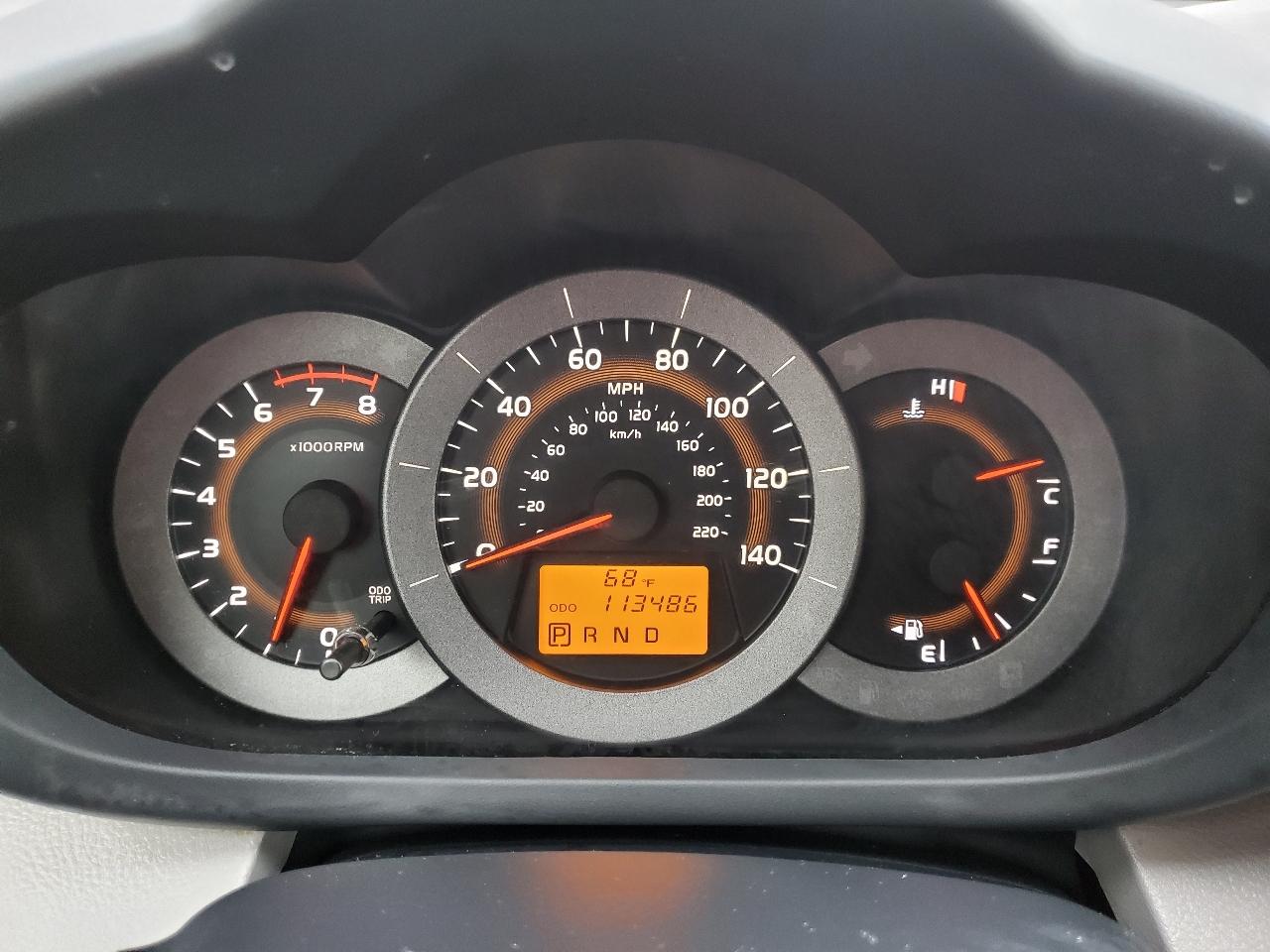 Toyota RAV4 4WD 4dr 4-cyl 4-Spd AT (Natl) 2009