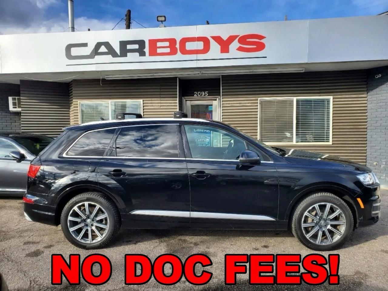 Black 2017 Audi Q7 SUV / Crossover All-Wheel Drive Automatic