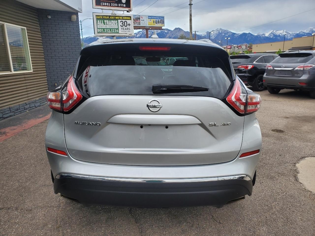 Nissan Murano AWD 4dr SL 2016