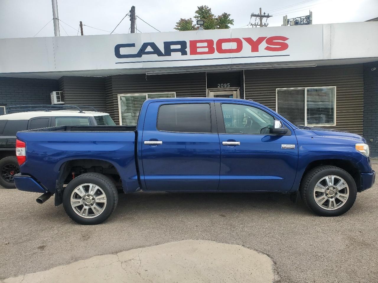 Toyota Tundra 4WD Truck CrewMax 5.7L FFV V8 6-Spd AT Platinum (Natl) 2014