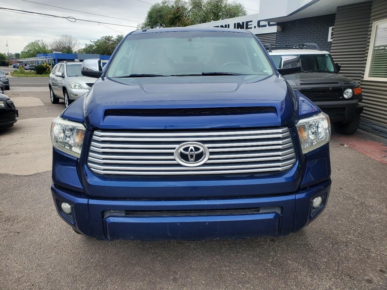 Toyota Tundra 4WD Truck CrewMax 5.7L FFV V8 6-Spd AT Platinum (Natl) 2014