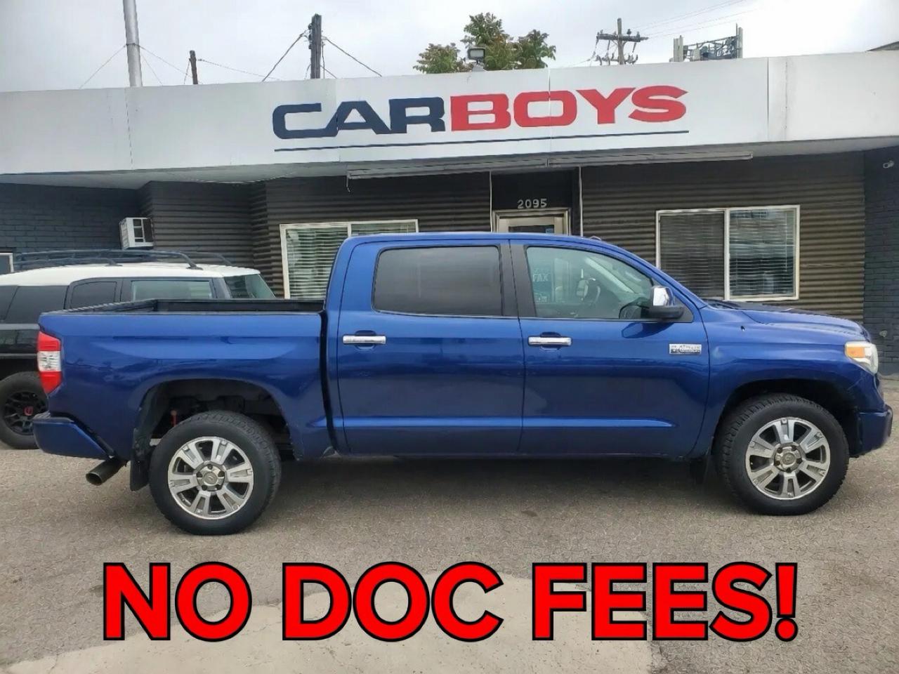 2014 Toyota Tundra 4WD Truck CrewMax 5.7L FFV V8 6-Spd AT Platinum (Natl)