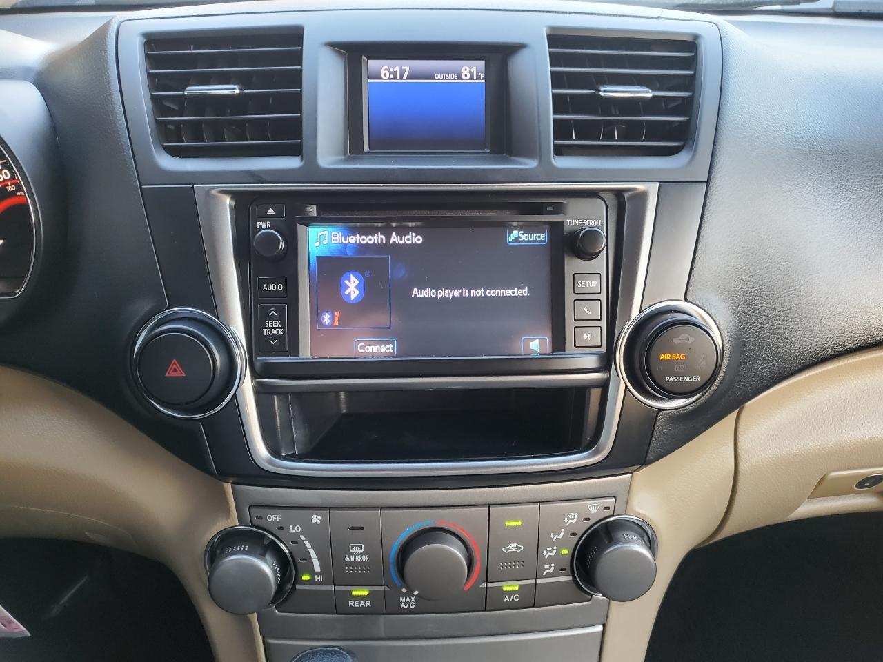Toyota Highlander 4WD 4dr V6 (Natl) 2013