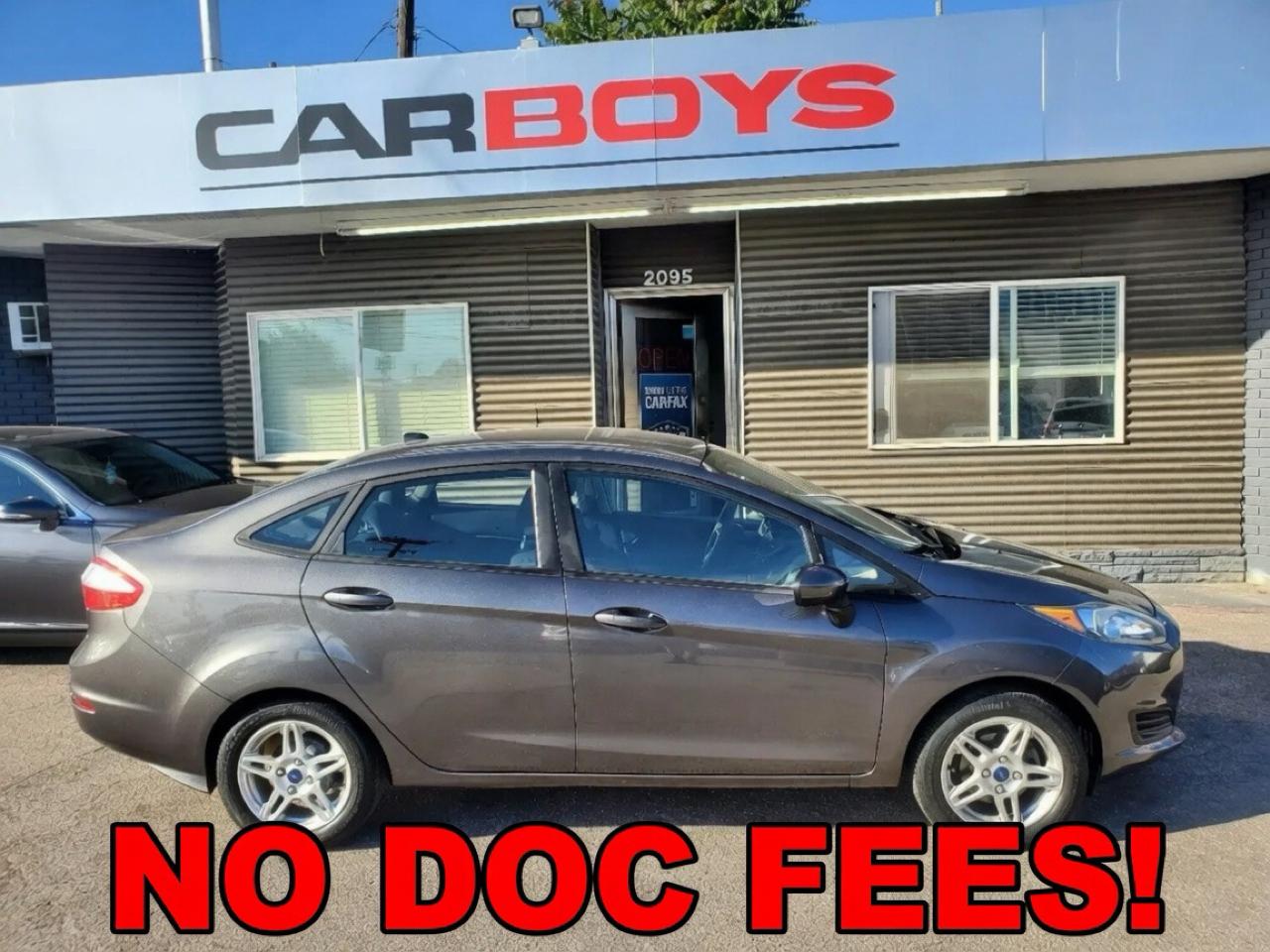 Gray 2017 Ford Fiesta Sedan Front-Wheel Drive Automatic