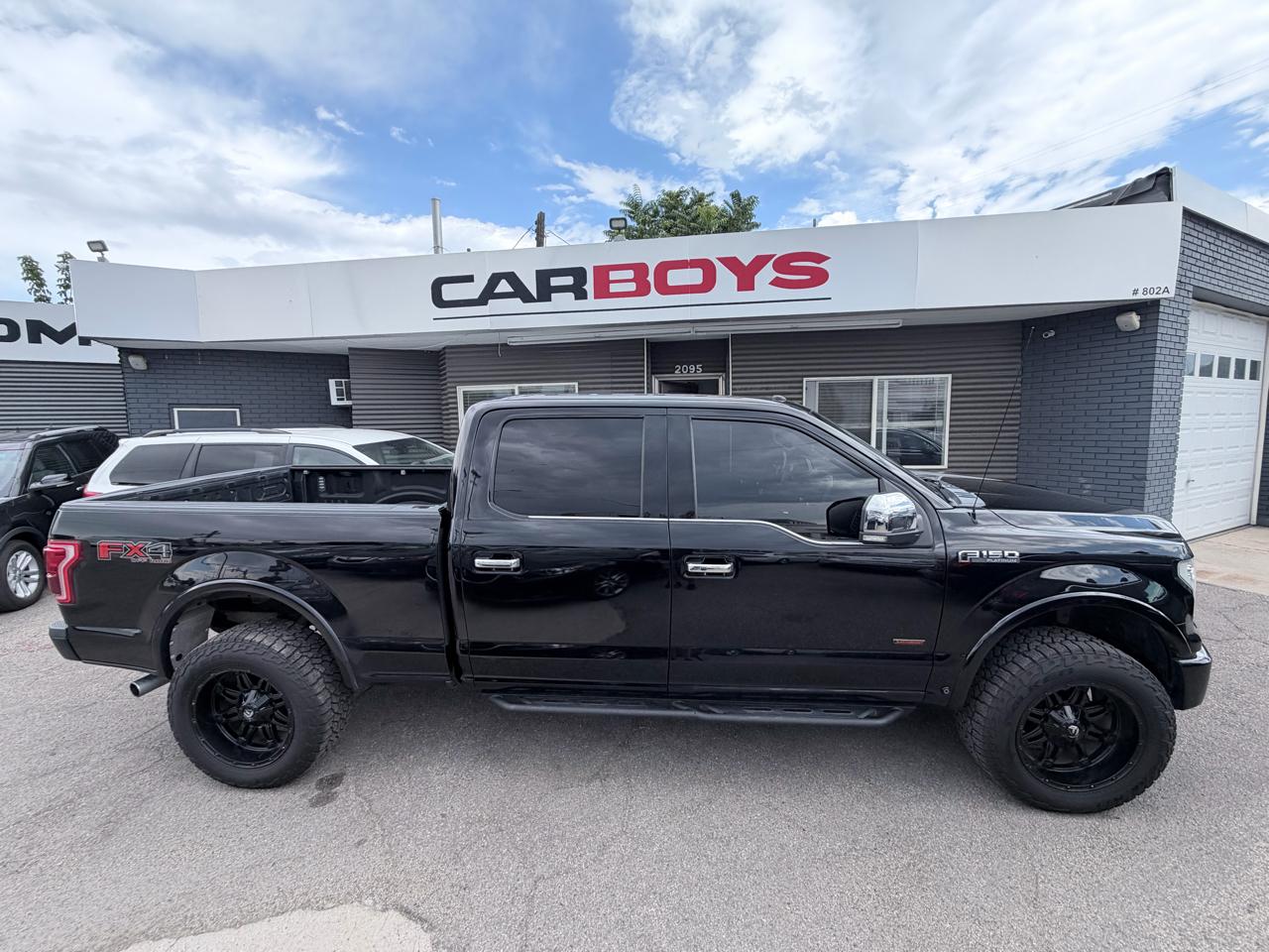 Ford F-150 Platinum SuperCrew 5.5-ft. Bed 4WD 2016