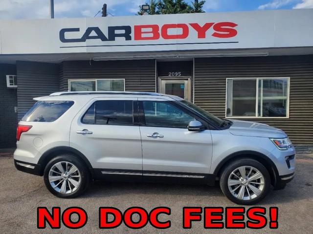 Silver 2018 Ford Explorer SUV / Crossover All-Wheel Drive Automatic