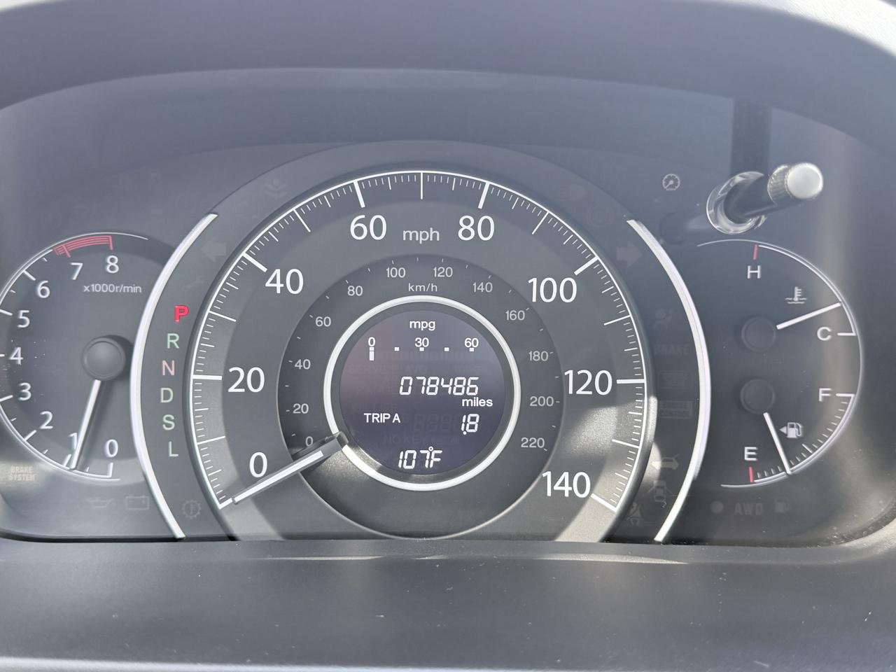 Honda CR-V AWD 5dr EX 2016