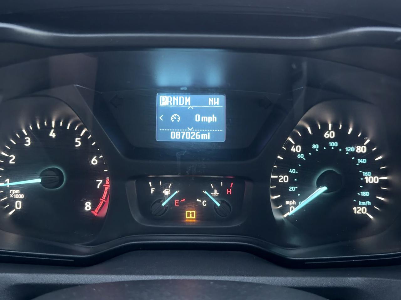 Ford Transit Van T-250 148" Low Rf 9000 GVWR Sliding RH Dr 2017