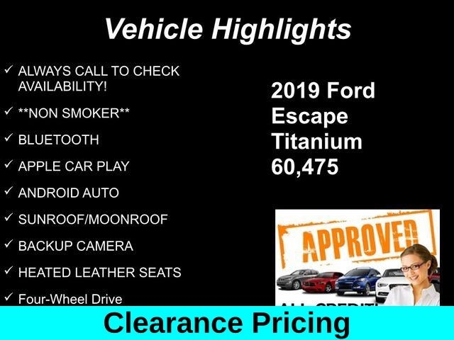 Ford Escape Titanium 4WD 2019