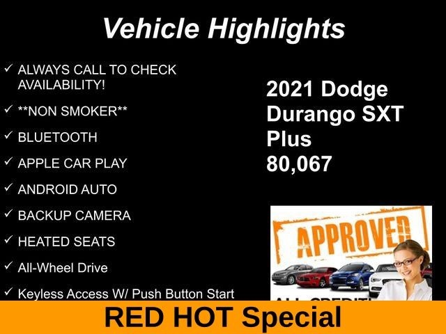 Dodge Durango SXT Plus AWD 2021