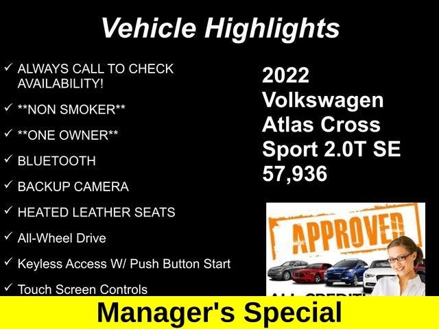 Volkswagen Atlas Cross Sport  2022