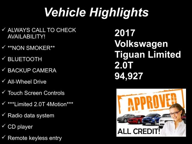 Volkswagen Tiguan Limited  2017