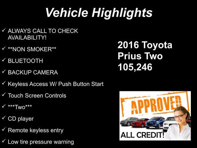 Toyota Prius Two 2016