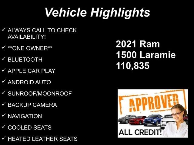 RAM 1500 Laramie Crew Cab 4WD 2021