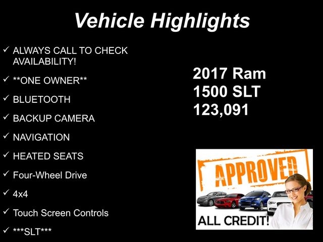 RAM 1500 SLT Crew Cab 4WD 2017