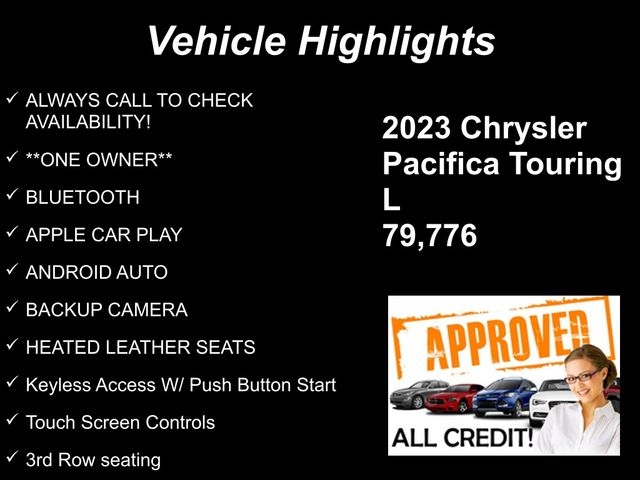 Chrysler Pacifica Touring L 2023