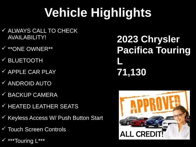 Chrysler Pacifica Touring L 2023