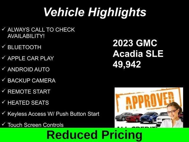 GMC Acadia SLE 2023