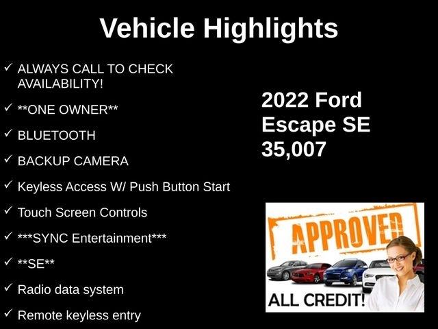 Ford Escape SE 2022