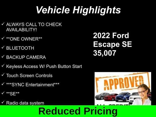 Ford Escape SE 2022