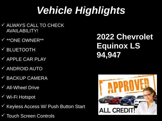 Chevrolet Equinox LS AWD 2022