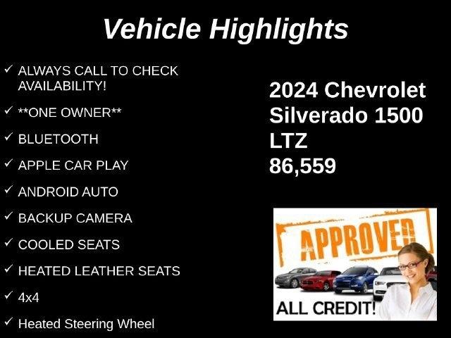 Chevrolet Silverado 1500 4WD Crew Cab 147" LTZ 2024