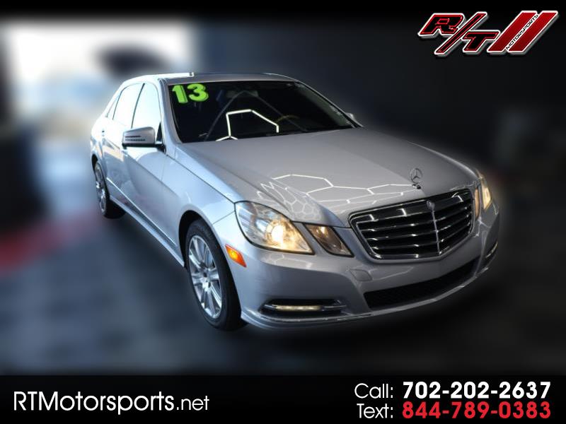 2013 Mercedes-Benz E Class E350 4D Luxury Sedan