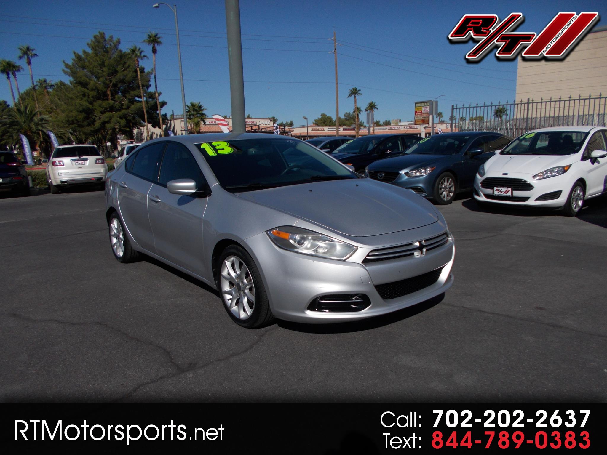 Used 2013 Dodge Dart SXT 4D Sedan for Sale in Las Vegas NV 89110 RT