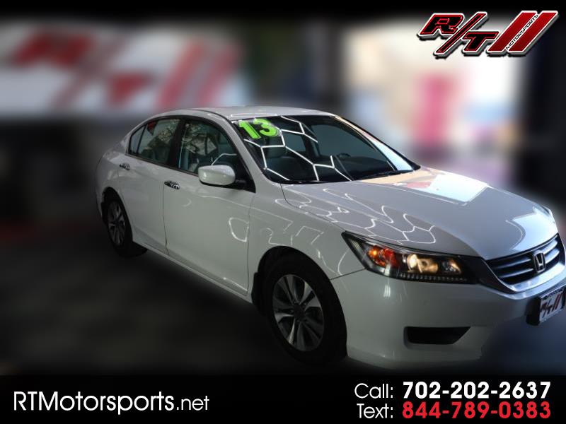 2013 Honda Accord LX Sedan CVT