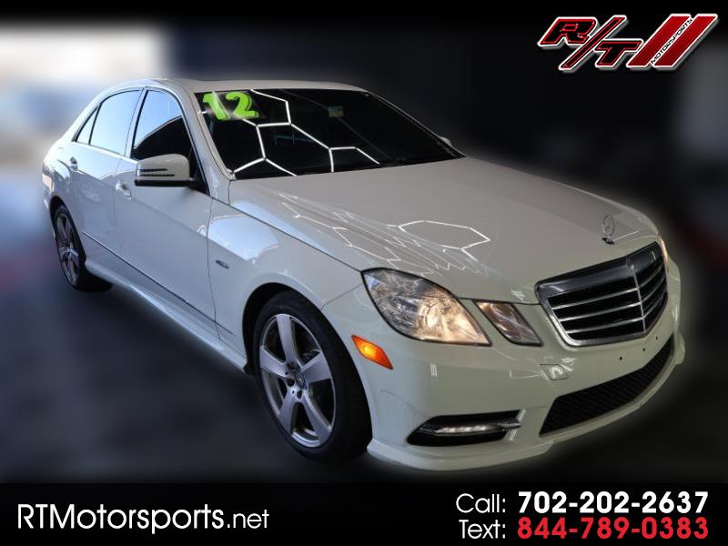 2012 Mercedes-Benz E-Class E350 4MATIC Sedan