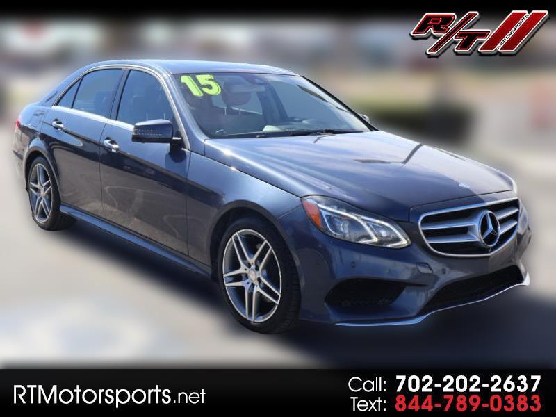 Mercedes-Benz E-Class E400 Sport 4MATIC Sedan 2015