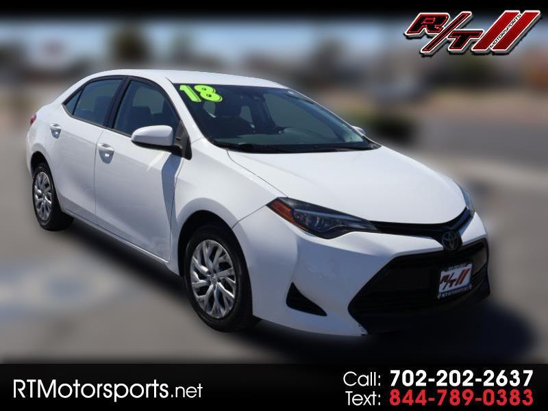 Toyota Corolla L CVT 2018