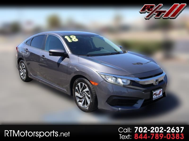 Honda Civic EX Sedan CVT 2018