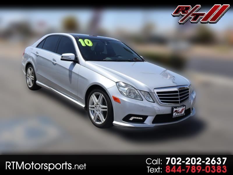 2010 Mercedes-Benz E-Class E350 Sedan 4MATIC