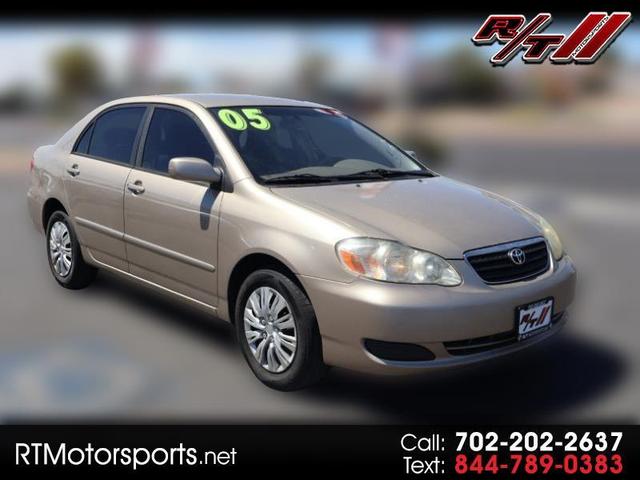 Gold 2005 Toyota Corolla Sedan Front-Wheel Drive Automatic