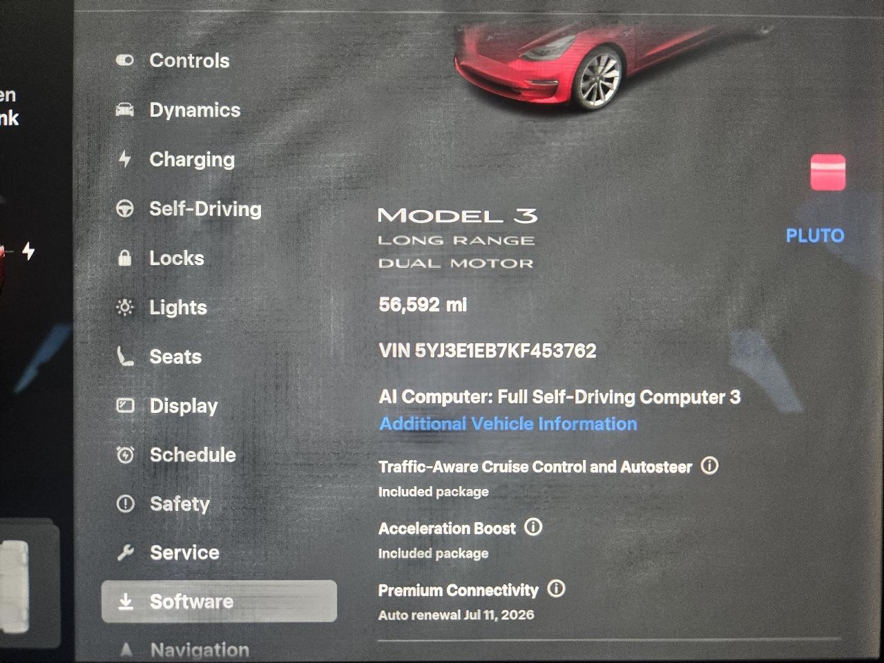 Tesla Model 3 Long Range 2019