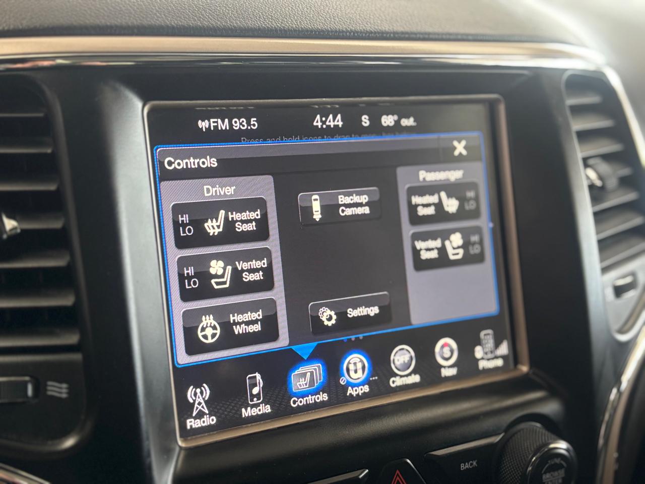 Jeep Grand Cherokee Overland 4WD 2017