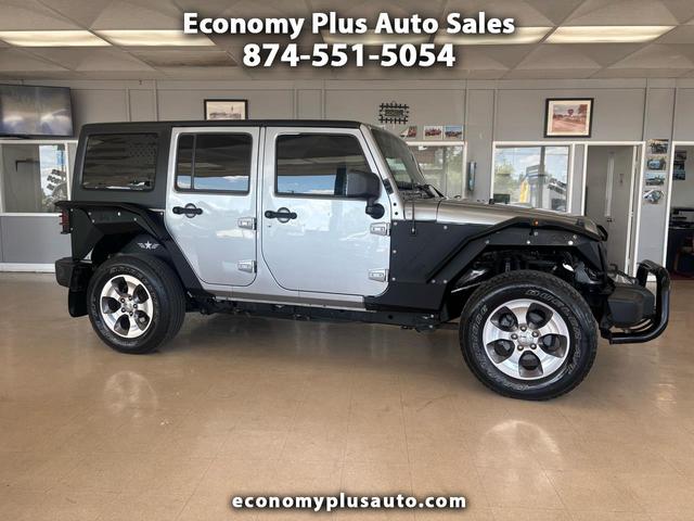 Silver 2018 Jeep Wrangler SUV / Crossover Four-Wheel Drive Automatic