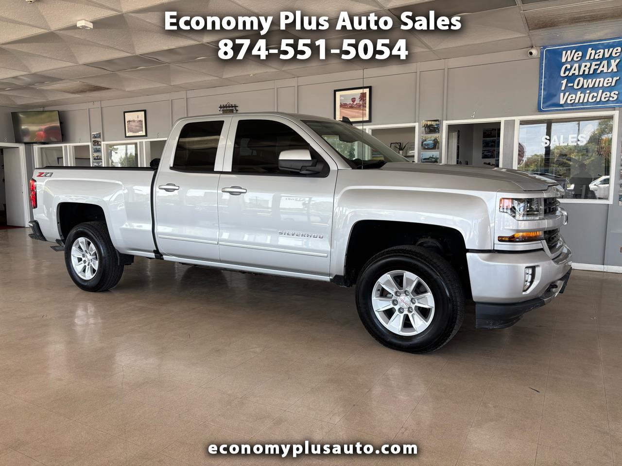 2018 Chevrolet Silverado 1500 4WD Double Cab 143.5" LT w/2LT